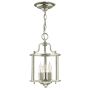 Elstead Lighting GENTRY HK-GENTRY-P-S-PN Hanglamp 3x60W/E14