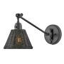 Hinkley Lighting Arti HK-ARTI-1W-BK-BR Applique murale 1x60W/E27 IP20