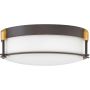 Hinkley Lighting COLBIN HK-COLBIN-F-M-OZ Plafonnier 3x60W/E27