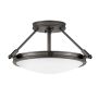 Hinkley Lighting Collier HK-COLLIER-SF-S-BX Plafondlamp 3x40W/E14 IP20