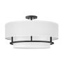 Hinkley Lighting Graham HK-GRAHAM-L-BK Plafondlamp 4x40 W/E14
