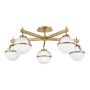 Hinkley Hollis HK-HOLLIS-5-O-HB lampa sufitowa 5x40W/E14  ip44