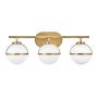 Hinkley Hollis HK-HOLLIS3-O-HB-BATH Wandlamp 3x60W/E14 IP44