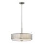 Hinkley Jules HK-JULES-3P-BN Hanglamp 3x60W/E27