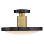 Hinkley Kieran HK-KIERAN-LED-SF-BK-LCB Plafondlamp 32W/LED 2900K, 3500K, 4000K, 5000K, 6000K 3468lm