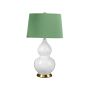 Elstead Lighting Isla ISLA-AB-TL-GREEN lampka stolowa 1x60W/E27  