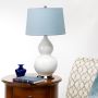Elstead Lighting Isla ISLA-PN-TL-BLUE lampka stolowa 1x60W/E27  