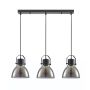 Italux DARLENA PND-22371-3-BK+SG Hanglamp 3x40W/E27 IP20