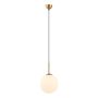 Italux DEORE PND-5578-1M-BRO Hanglamp 1x40W/E27 IP20