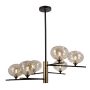 Italux MESTA PND-58856-6-MB-AB Plafondlamp 6x5W/G9 IP20