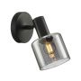 Italux SANTIA WL-65342-1 BK+SG Applique murale 1x40W/E27 IP20