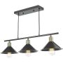 Dar Lighting Jalen JAL0361 Suspension lumineuse 3x60w/e27