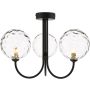 Dar Lighting Jared JAR0322-12 Lampe de plafond 3x40w/g9 ip20