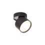 Light Prestige Kendal LP-6331/1SM BK movable Spot en saillie 1x7W/GX53 IP20