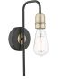 Dar Lighting Kiefer KIE0722 Applique murale 1x60w/e27 ip20