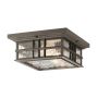 Elstead Lighting BEACON SQUARE KL-BEACON-SQUARE-F-OZ Plafonnier 2x60W/E27 IP44