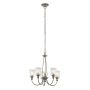 Elstead Lighting WAVERLY KL-WAVERLY5-CLP Kroonluchter 3x60W/E27