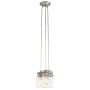 Kichler BRINLEY KL-BRINLEY3-NI Suspension lumineuse 3x60W/E27