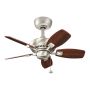 Kichler CANFIELD KLF-CANFIELD-30-BN Ventilateur IP20