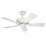 Kichler KEVLAR KLF-KEVLAR-42-WHT Ventilator IP44