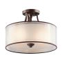 Kichler LACEY KL-LACEY-SF-MB Lampe de plafond 3x60W/E27