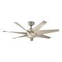 Kichler LEHR KLF-LEHR2-54-AS Ventilateur IP44