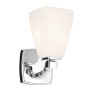 Kichler Marant KL-MARANT1-OPAL-PC Wandlamp 1x3W/G9 3000K 300lm ip44
