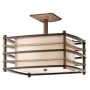 Kichler MOXIE KL-MOXIE-SF Plafondlamp 2x60W/E27