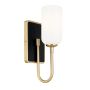 Kichler Solia KL-SOLIA-1W-CPZB Wandlamp 1x3W/G9 3000K 300lm IP44