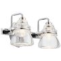 Kichler Talland KL-TALLAND2-PC-BATH Applique murale 2x3.5W/G9 IP44