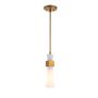 Elstead Lighting Kristy KRISTY-MP-DG-OPAL Hanglamp 1x40W/E27 IP20