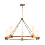 Elstead Lighting Kristy KRISTY5-DG-OPAL Kroonluchter 5x40W/E27 IP20