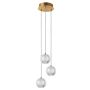 Light Prestige Brillant LP-3303/3P GD Suspension lumineuse 3x11W/LED 1080lm IP20
