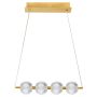 Light Prestige Brillant LP-3303/4L GD Hanglamp 4x20W/LED 3000K|4000K|6000K 1530lm IP20
