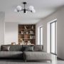 Light Prestige Roma LP-1345/5P BK Suspension lumineuse 5x40W/E14 IP20