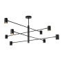 Light Prestige Snow LP-731/8P BK Suspension lumineuse 8x8W/GU10 IP20