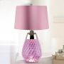 Elstead Lighting LENA SMALL LENA-TL-S-PLUM Lampe de table 1X7W/GU10+1x60W/E27
