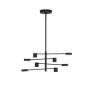 Nova Luce NORDIK 9080122 Lampe de plafond 8x40W/led 3000k IP20 8x690lm