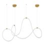 Nova Luce CERELIA 9082093 Suspension lumineuse 1x57W/led 3000k IP20 3189lm