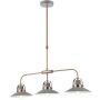 Dar Lighting Liden LID0339 Plafondlamp 3x40w/e14 ip20