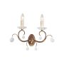 Elstead Lighting LUNETTA LUN2-BRONZE Wandlamp 2x60W/E14