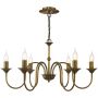 Dar Lighting Lydian LYD0663 Lustre 6x40w/E14