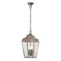 Elstead Lighting MANSION HOUSE MANSION-HOUSE8-BR Suspension lumineuse 3x60W/E14 IP44