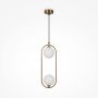 Maytoni RING MOD013PL-02BS1 Hanglamp 2x25W/G9 IP20
