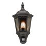 Elstead Lighting SECURITY LANTERS MD7-PIR-BLACK Wandlamp 1x60W/E27 IP43
