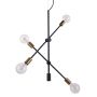 Italux EDMOND MD-BR-262002-D4-G/B Hanglamp 4x60W/E27