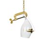 King Home VICE MD10961-1S.BRASS Suspension lumineuse 1x40W/E27 IP20