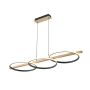 Zuma Line ALMERIA MD3913-3-3BWLT Hanglamp 1x35W/LED 3000K 4100lm IP20