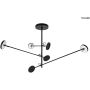 King Home BOBBIE MSE1501100150 Suspension lumineuse 28W/LED 3000K 2240lm