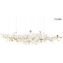 King Home FLORA MSE1501100483 Suspension lumineuse 20x40w/G9